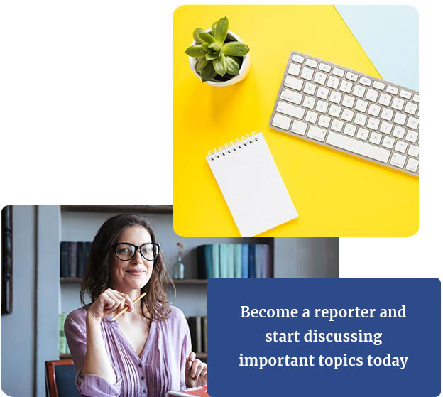 become reporter icon